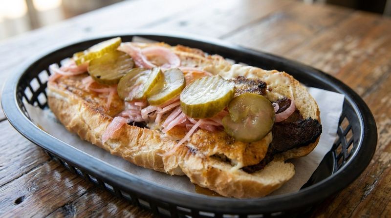 Beef Ribs Sandwich